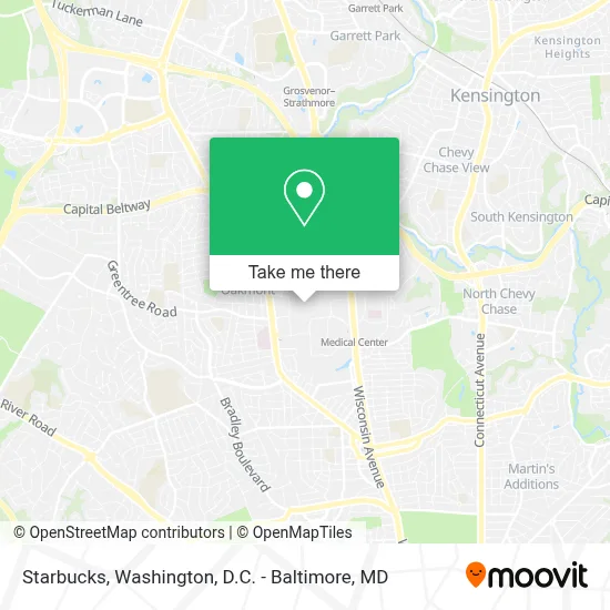 Starbucks map