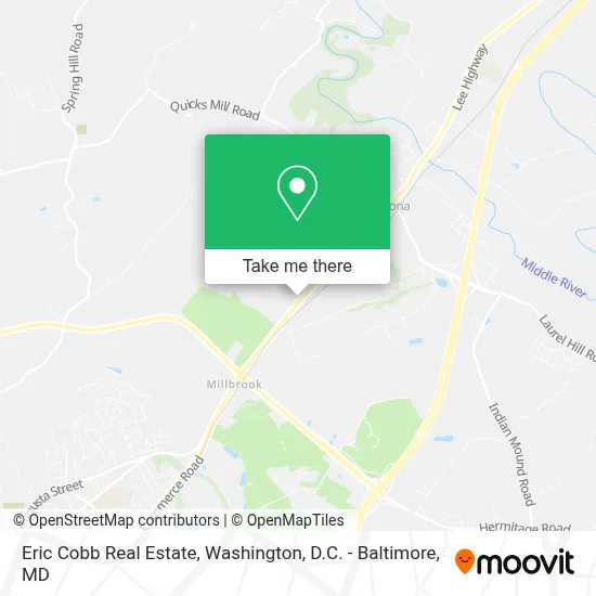Eric Cobb Real Estate map