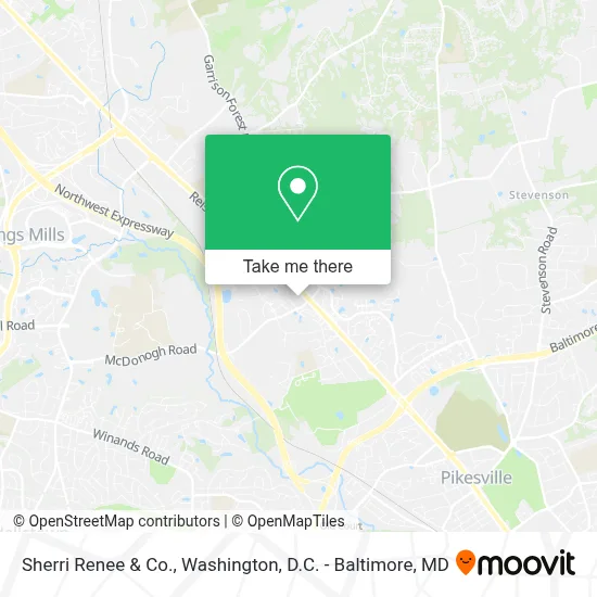 Sherri Renee & Co. map