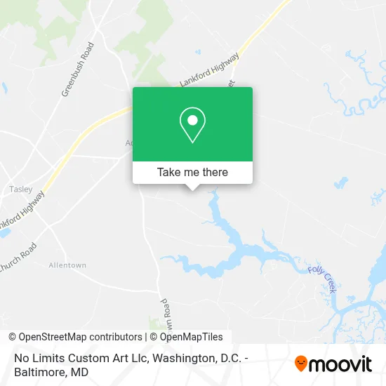 No Limits Custom Art Llc map