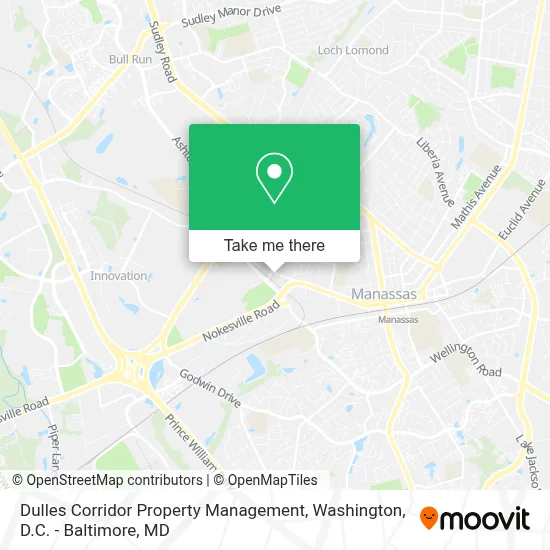 Dulles Corridor Property Management map