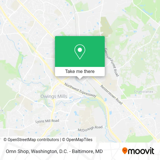 Omn Shop map