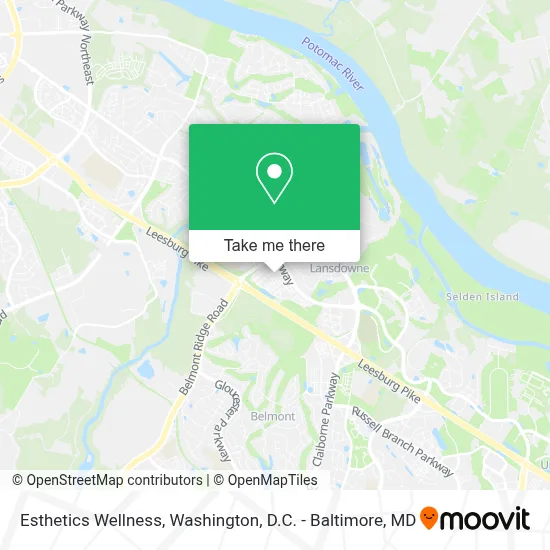 Esthetics Wellness map