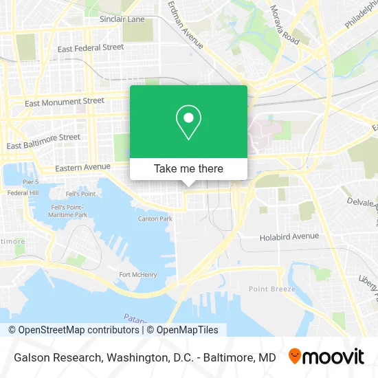Galson Research map
