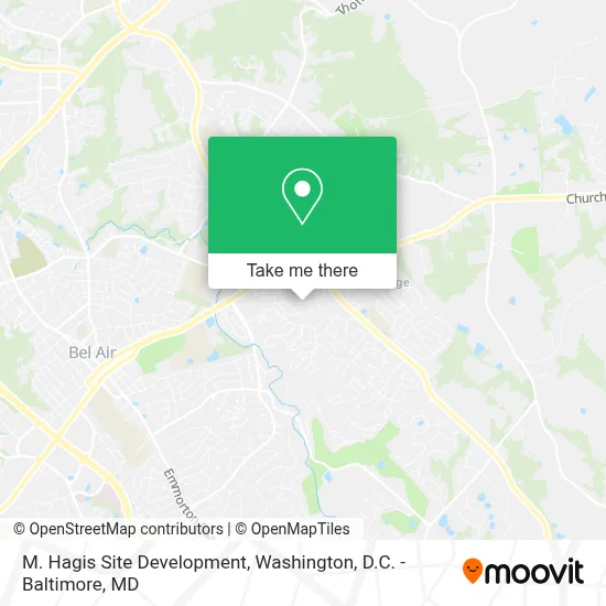 M. Hagis Site Development map