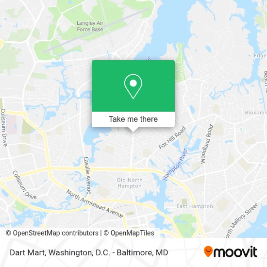 Dart Mart map