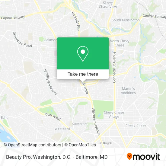 Beauty Pro map