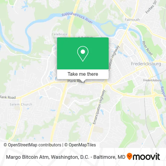Margo Bitcoin Atm map