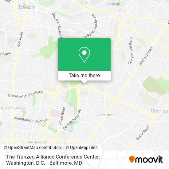 The Tranzed Alliance Conference Center map