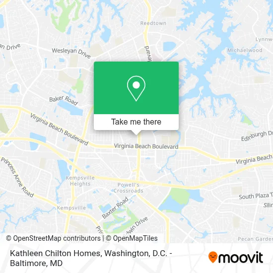 Kathleen Chilton Homes map