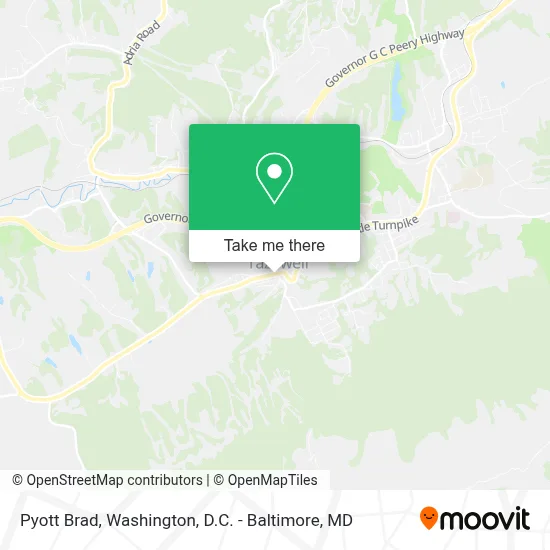Pyott Brad map