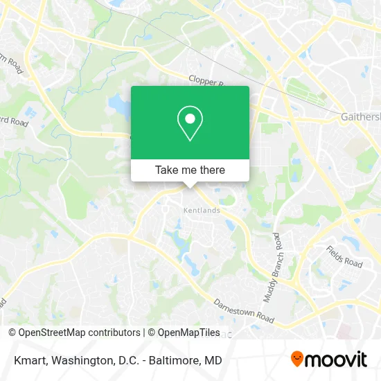 Kmart map
