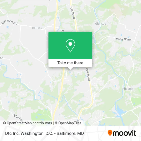Dtc Inc map