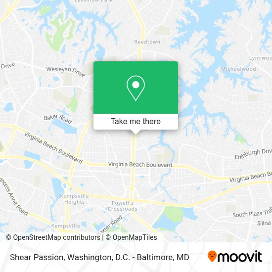 Shear Passion map