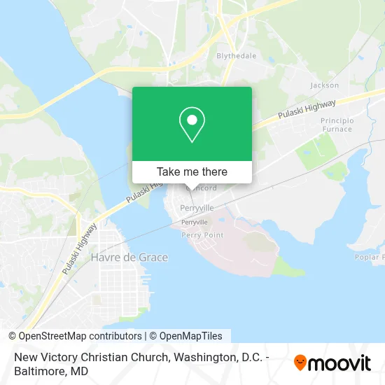 New Victory Christian Church map