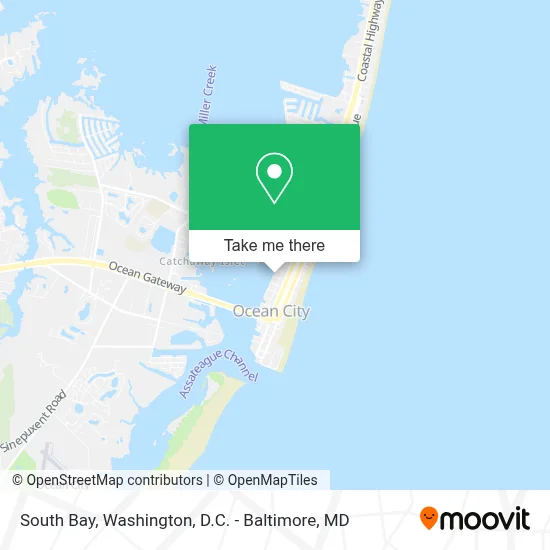 South Bay map