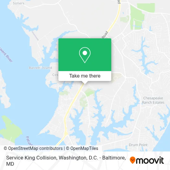 Service King Collision map