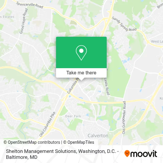 Shelton Management Solutions map