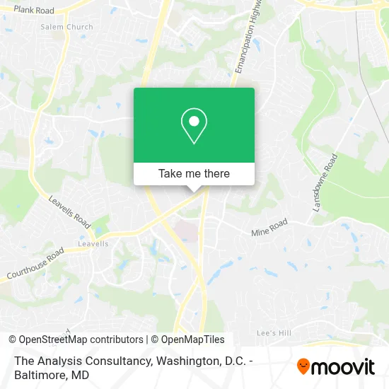 The Analysis Consultancy map