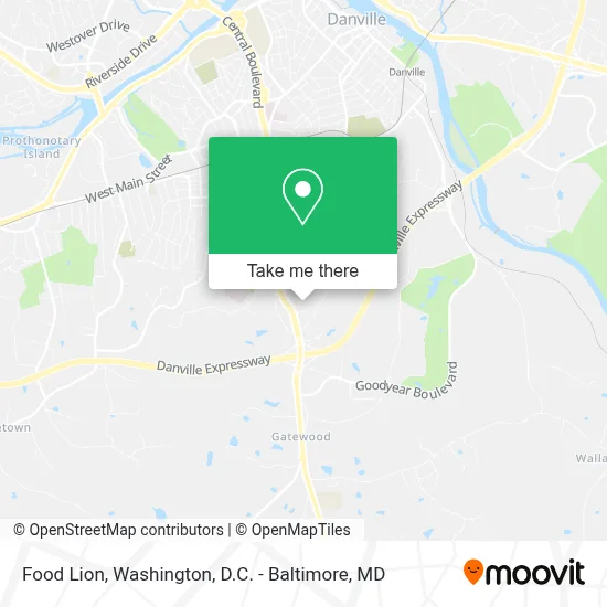 Food Lion map
