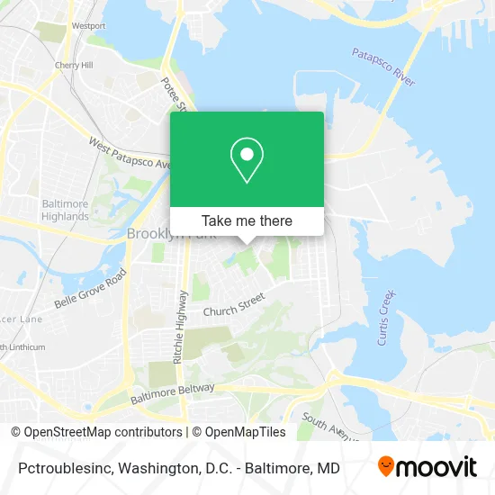 Pctroublesinc map