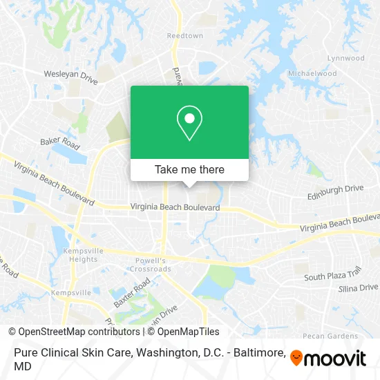 Pure Clinical Skin Care map