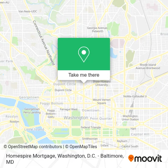Homespire Mortgage map