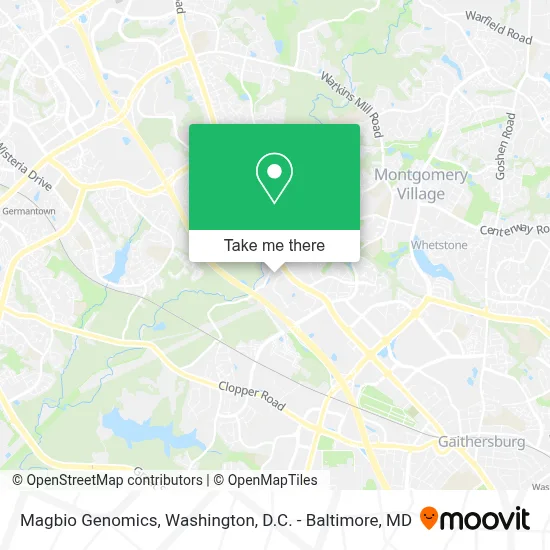 Magbio Genomics map