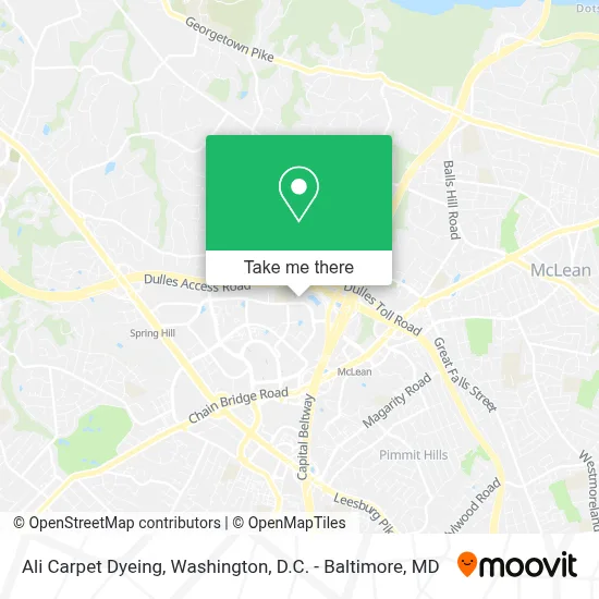 Ali Carpet Dyeing map