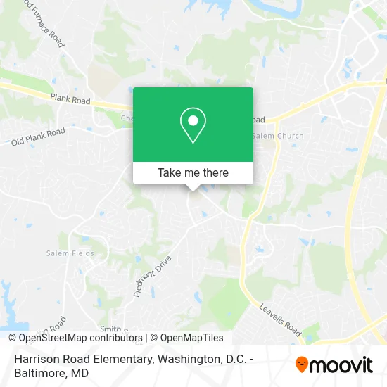 Harrison Road Elementary map