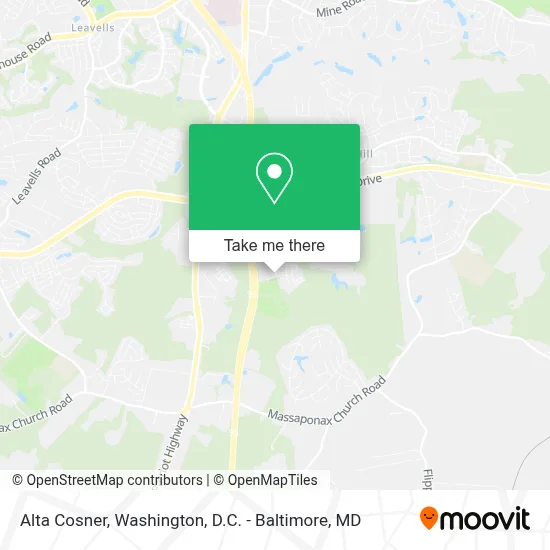 Alta Cosner map