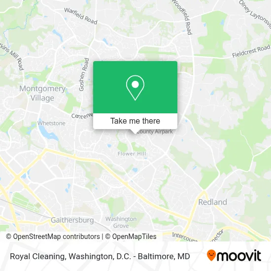Royal Cleaning map