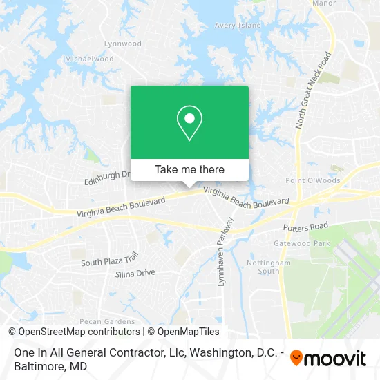 One In All General Contractor, Llc map