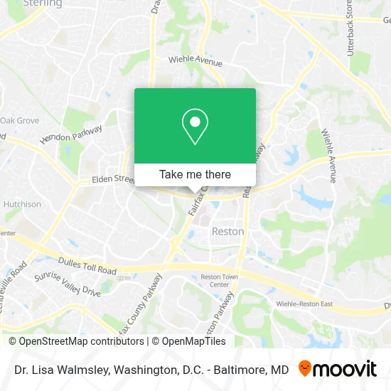 Dr. Lisa Walmsley map