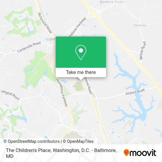 The Children's Place map
