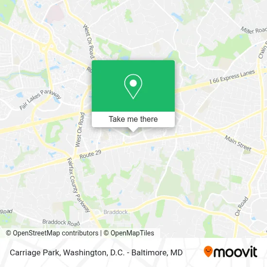 Carriage Park map