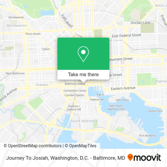 Journey To Josiah map