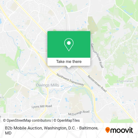 B2b Mobile Auction map
