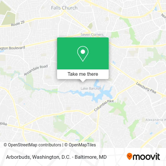 Arborbuds map