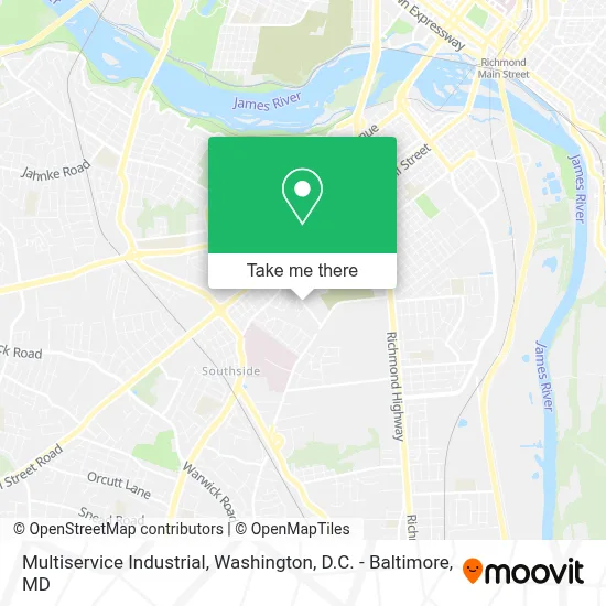 Multiservice Industrial map