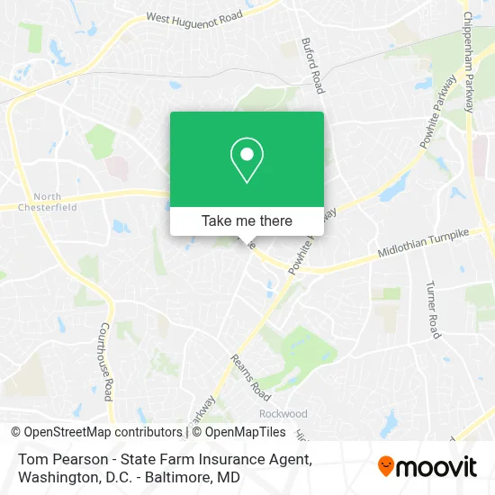 Tom Pearson - State Farm Insurance Agent map