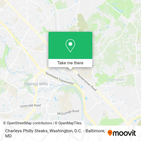 Charleys Philly Steaks map