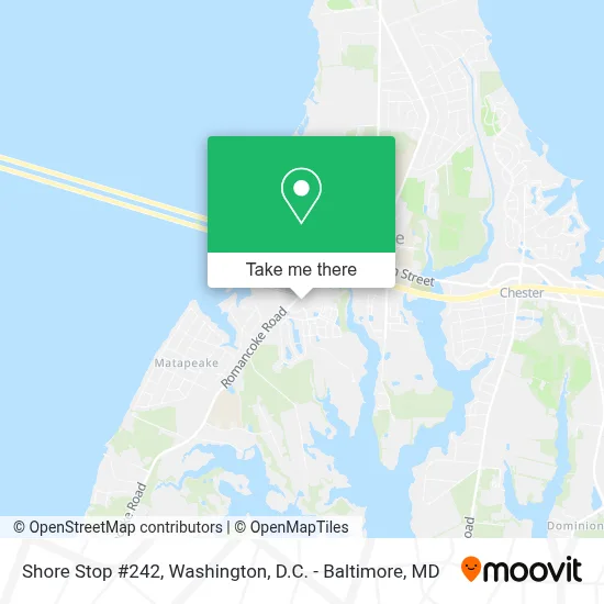 Shore Stop #242 map