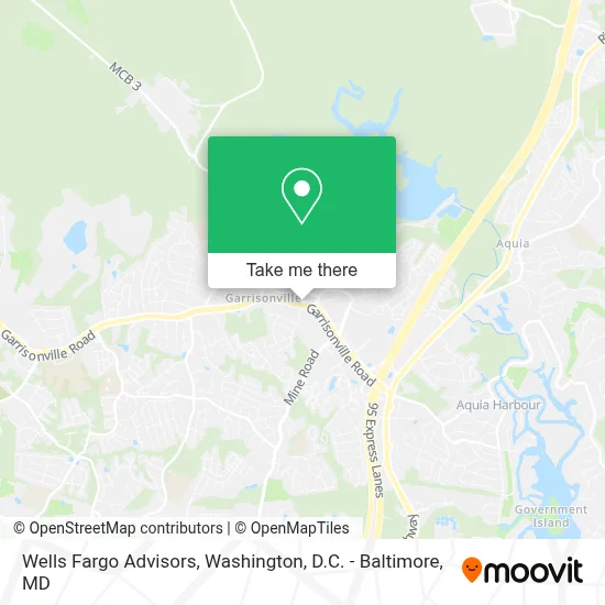 Wells Fargo Advisors map