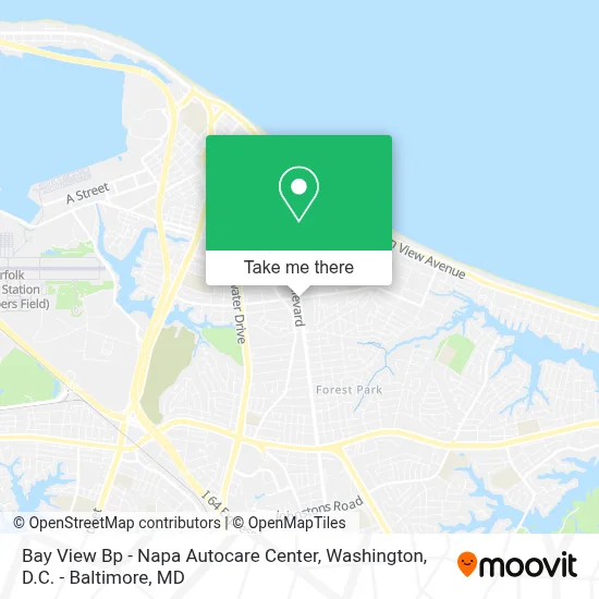 Bay View Bp - Napa Autocare Center map