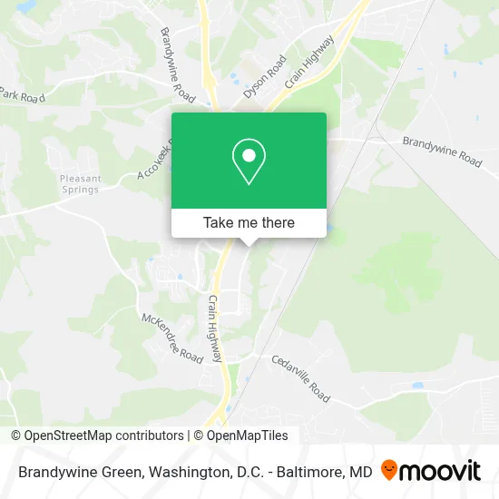 Brandywine Green map