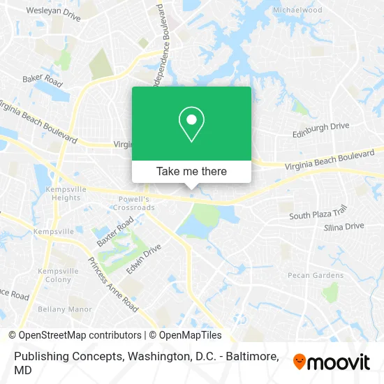 Publishing Concepts map