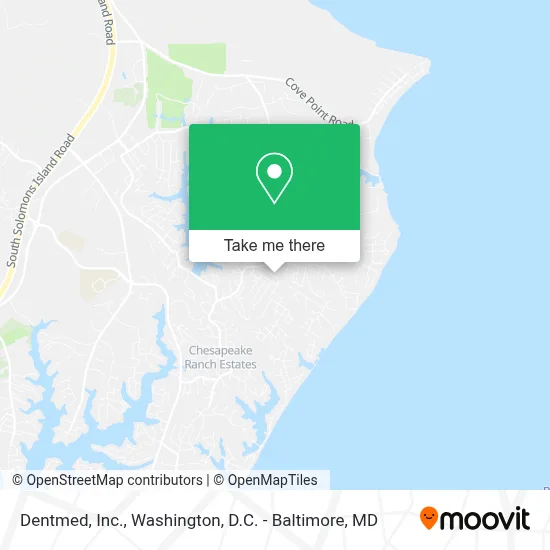 Dentmed, Inc. map