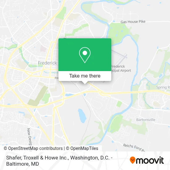 Shafer, Troxell & Howe Inc. map