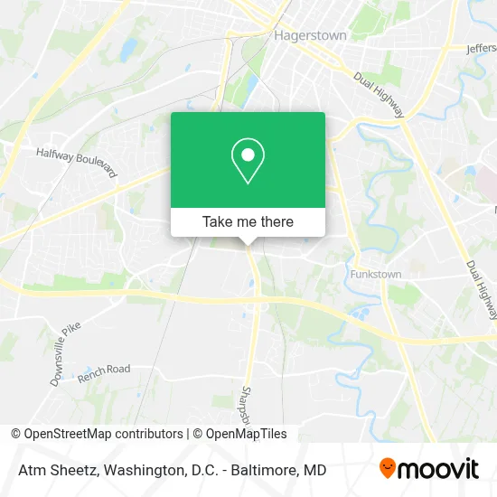 Atm Sheetz map